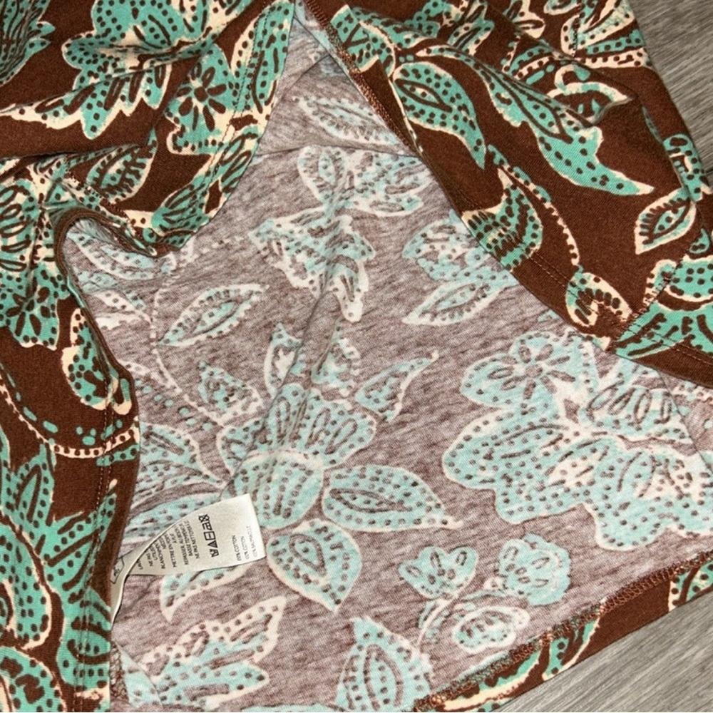 NWOT Free People We The Free Nina Printed Tee - Picture 5 of 6